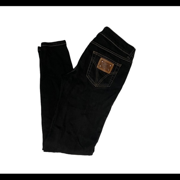 Dolce & Gabana Black Straight Leg Jeans Size 28 - Picture 2 of 6